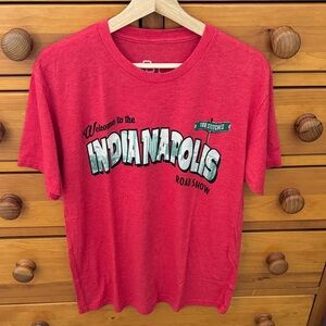 Stitches Red Indianapolis Roadshow Tee